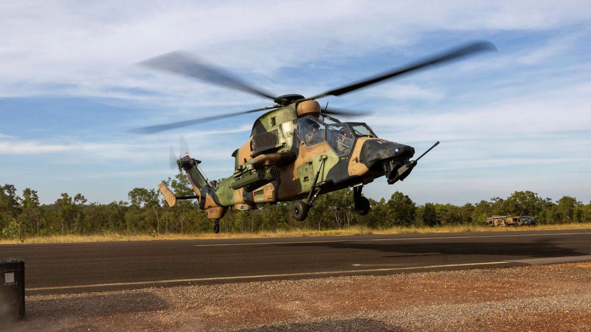 Arrivé en bout de course, inadapté face aux drones : l’Australie dit adieu à l’hélicoptère Tigre