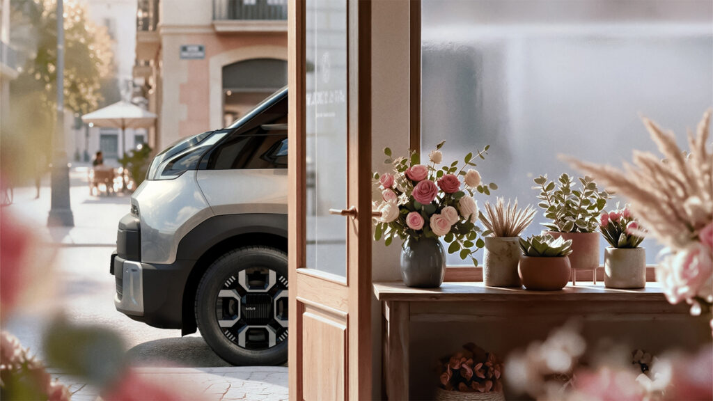 Le futur Kia PV7. // Source : Kia Le futur Kia PV7. // Source : Kia