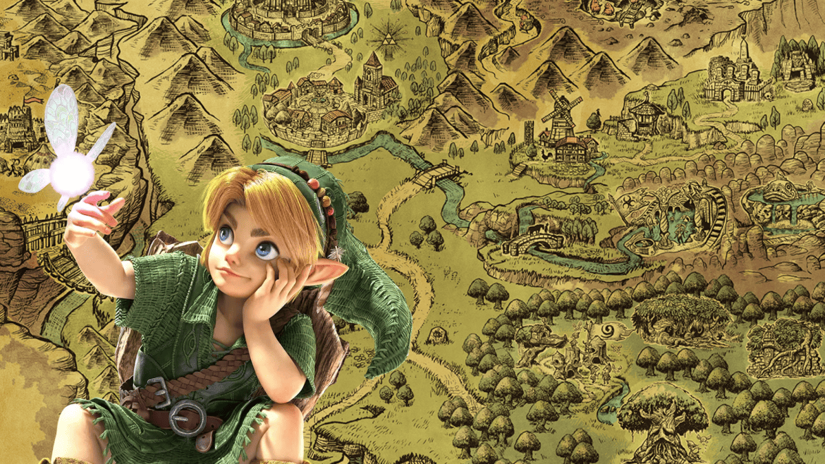 Link Hyrule carte // Source : Numerama Link Hyrule carte // Source : Numerama
