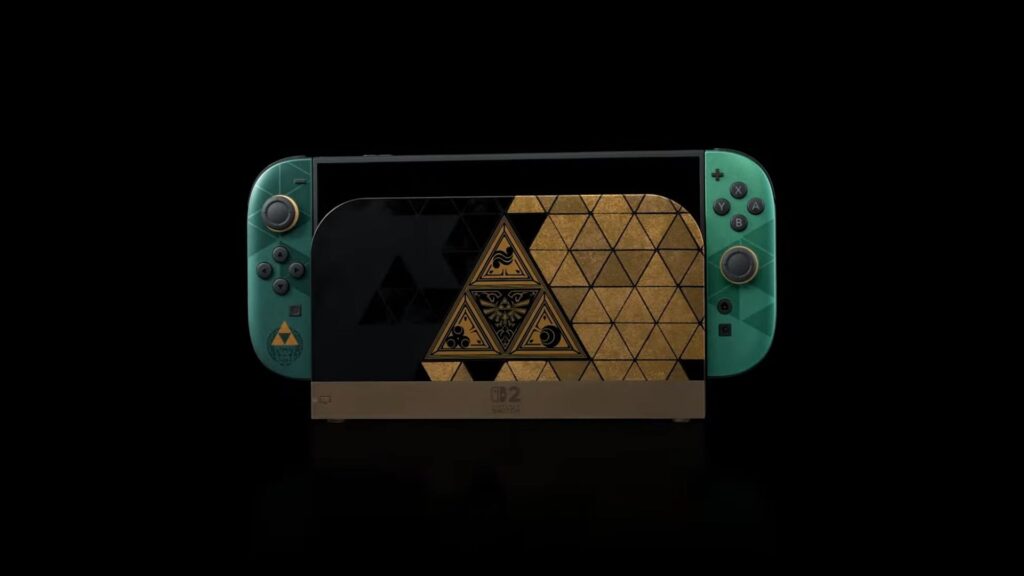 La Switch 2 collector Zelda. // Source : Nintendo France La Switch 2 collector Zelda. // Source : Nintendo France