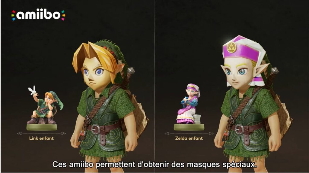 Amiibo Zelda révélés par Nintendo. // Source : Nintendo France Amiibo Zelda révélés par Nintendo. // Source : Nintendo France
