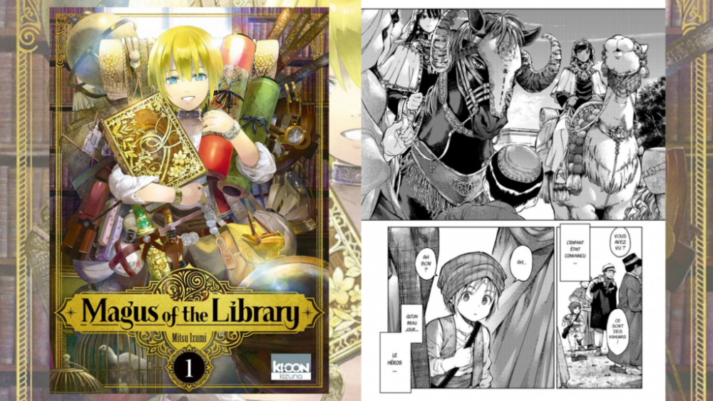 Magus of the Library // Source : Ki-oon Magus of the Library // Source : Ki-oon