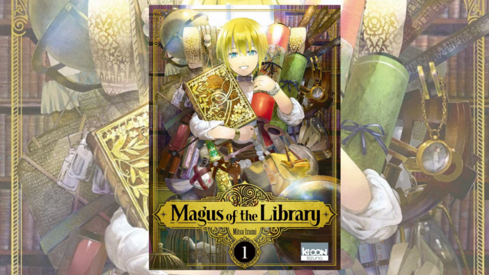Magus of the Library couv Magus of the Library couv