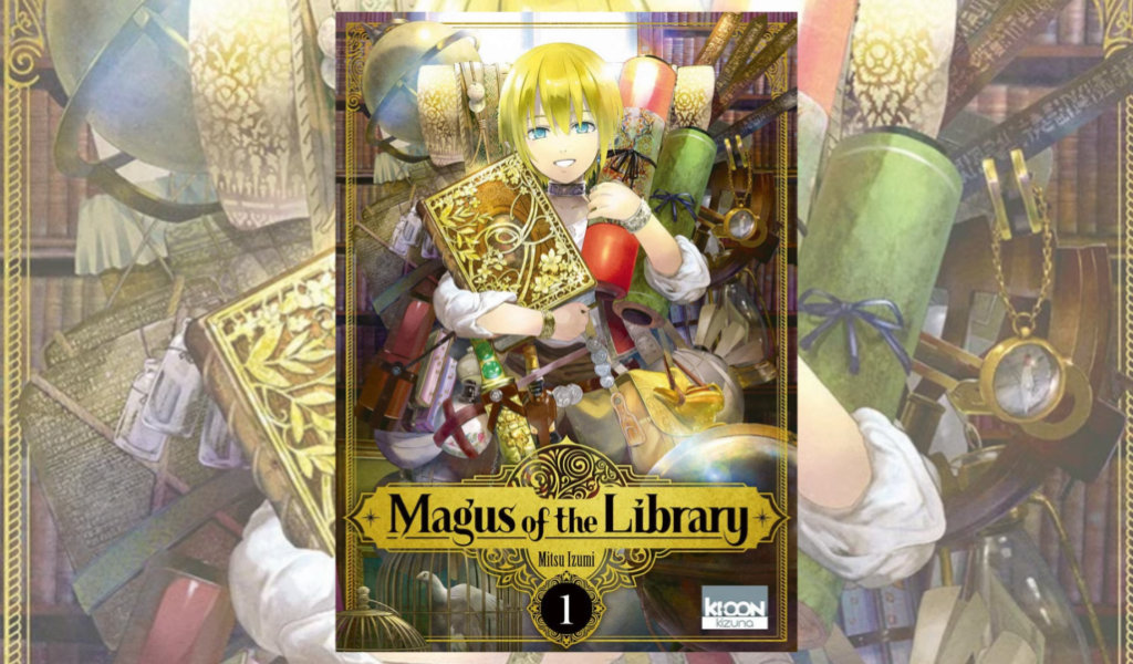 Magus of the Library couv Magus of the Library couv