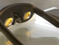 À l'intérieur, le Meta VR Glasses trahit sa vraie nature de casque VR miniaturisé. // Source : Numerama