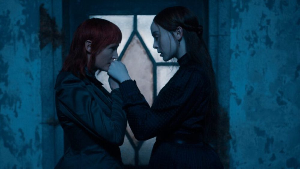 Monster: The Lizzie Borden Story. (L to R) Vicky Krieps as Maggie Sullivan, Ella Beatty as Lizzie Borden in episode 406 of Monster: The Lizzie Borden Story. Cr. Courtesy of Netflix © 2026 Monster: The Lizzie Borden Story. (L to R) Vicky Krieps as Maggie Sullivan, Ella Beatty as Lizzie Borden in episode 406 of Monster: The Lizzie Borden Story. Cr. Courtesy of Netflix © 2026