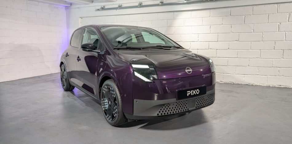 Nissan Pixo // Source : Raphaelle Baut pour Numerama Nissan Pixo // Source : Raphaelle Baut pour Numerama
