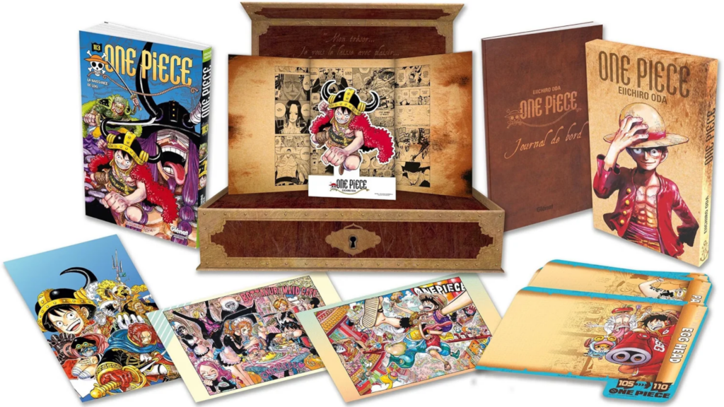 One Piece - Édition originale - Tome 113 Coffre au trésor // Source : Glénat One Piece - Édition originale - Tome 113 Coffre au trésor // Source : Glénat
