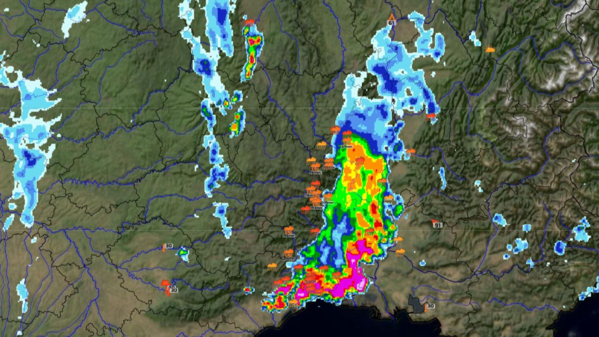 Orages ce 30 septembre 2026. // Source : Capture d'écran Info-Climat Orages ce 30 septembre 2026. // Source : Capture d'écran Info-Climat