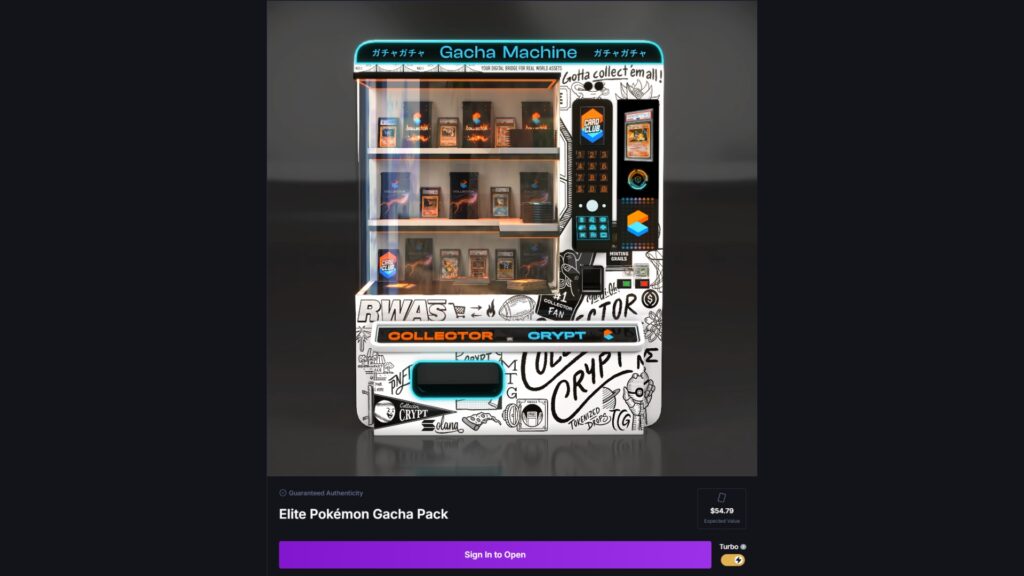 Coinbase pourrait s'inspirer de la gacha machine de Collector Crypt Coinbase pourrait s'inspirer de la gacha machine de Collector Crypt