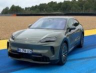 Le Porsche Cayenne Electric à l'essai. // Source : Robin San Vicente pour Numerama