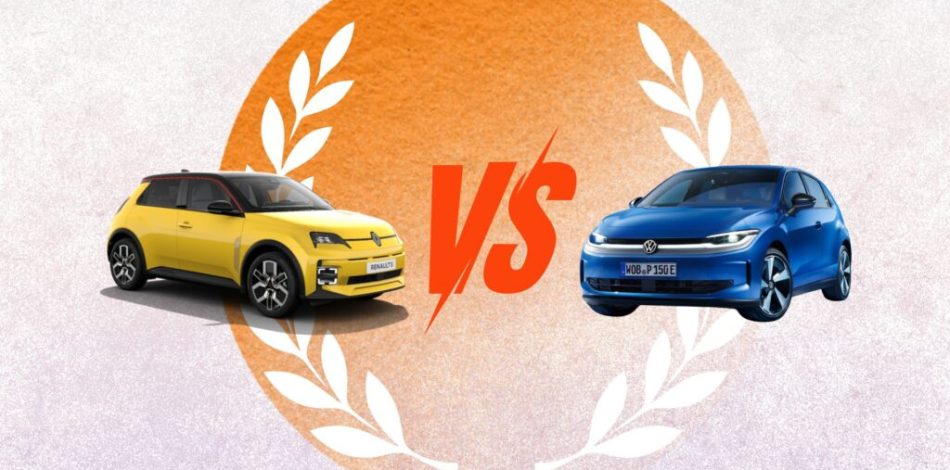 Match VW ID. Polo vs Renault 5 // Source : Montage Numerama Match VW ID. Polo vs Renault 5 // Source : Montage Numerama