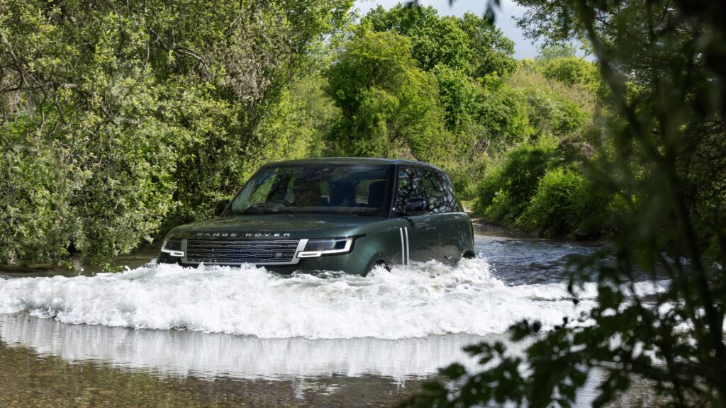 Le Range Rover Electric. // Source : Range Rover Le Range Rover Electric. // Source : Range Rover