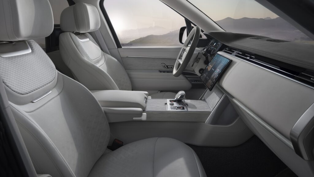 Le Range Rover Electric. // Source : Range Rover Le Range Rover Electric. // Source : Range Rover