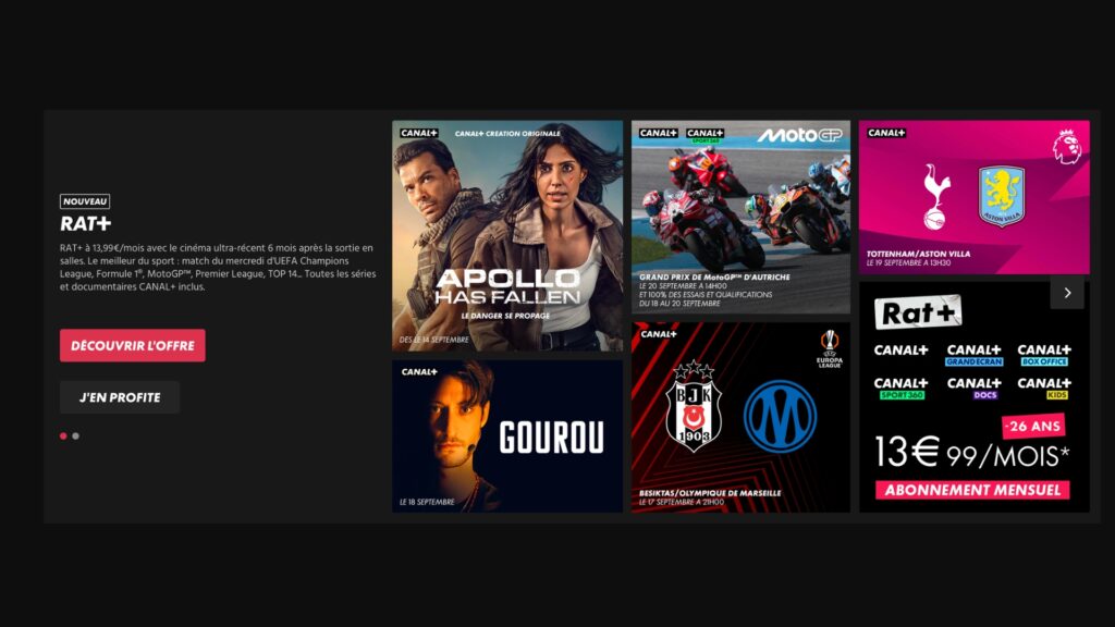 L'offre RAT+ à 13,99 € sans engagement
