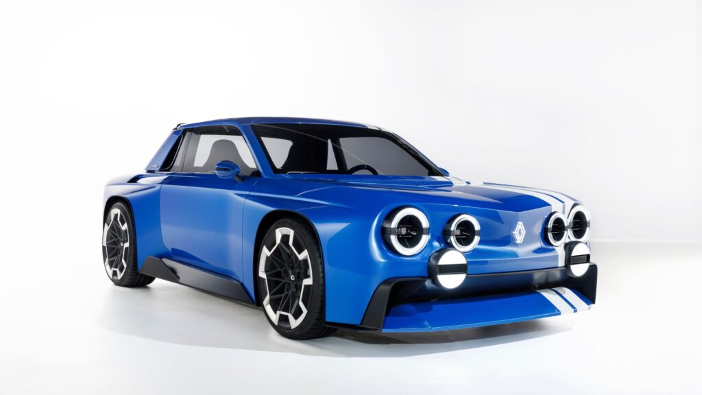 La Renault 8 Gordini Concept. // Source : Renault La Renault 8 Gordini Concept. // Source : Renault