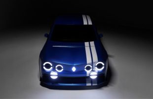 La Renault 8 Gordini Concept. // Source : Renault La Renault 8 Gordini Concept. // Source : Renault