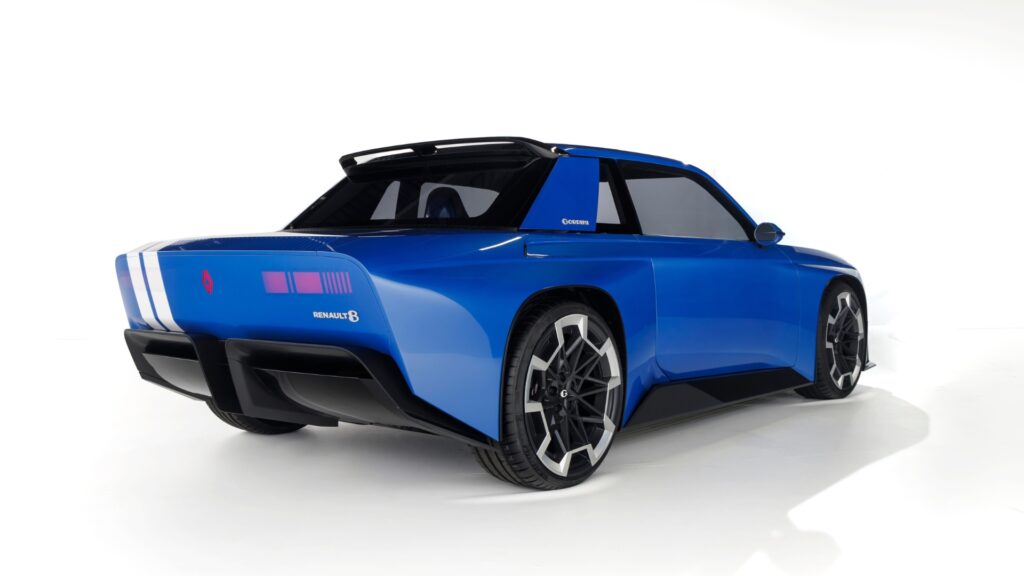 La Renault 8 Gordini Concept. // Source : Renault La Renault 8 Gordini Concept. // Source : Renault