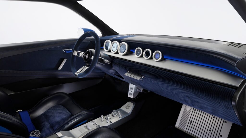 La Renault 8 Gordini Concept. // Source : Renault La Renault 8 Gordini Concept. // Source : Renault