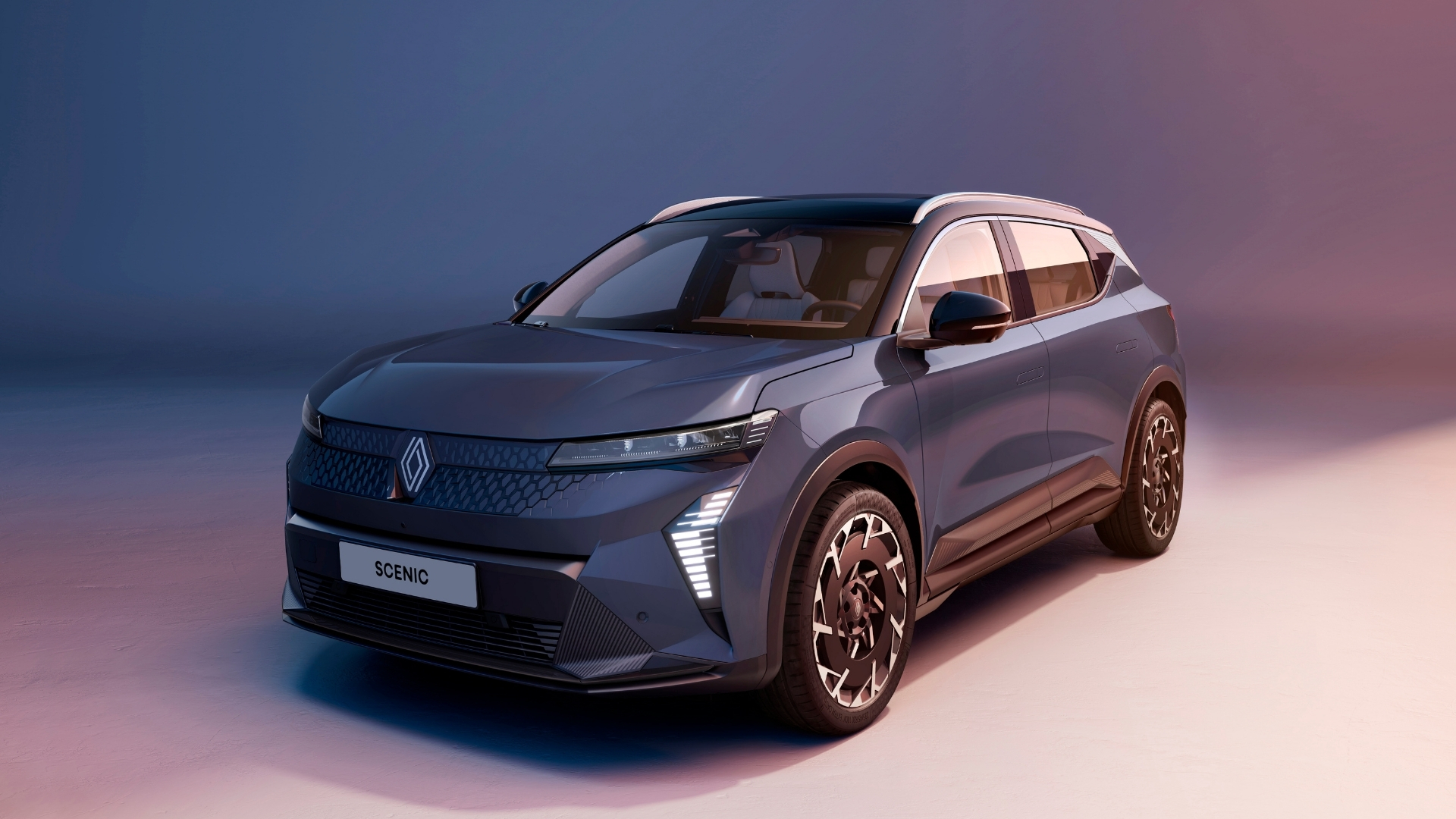 Le Renault Scénic en gris Exo Galaxy