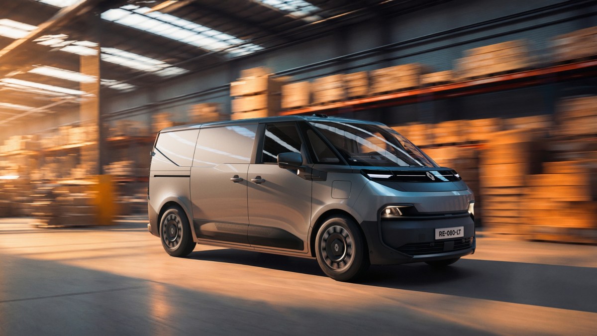 Le Renault Trafic Van E-Tech // Source : Renault Le Renault Trafic Van E-Tech // Source : Renault