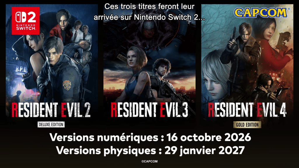 Resident Evil. // Source : Nintendo France