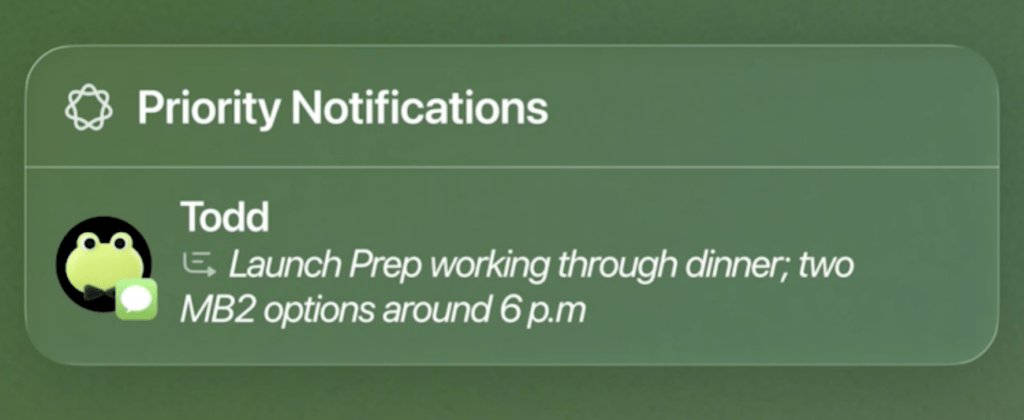Todd, un dot, envoie un iMessage. Todd, un dot, envoie un iMessage.