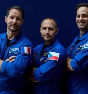 Équipage de la mission Vast-PAM-1. // Source : Via X @Thom_astro