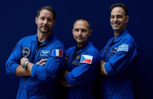 Équipage de la mission Vast-PAM-1. // Source : Via X @Thom_astro Équipage de la mission Vast-PAM-1. // Source : Via X @Thom_astro