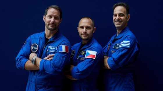 Équipage de la mission Vast-PAM-1. // Source : Via X @Thom_astro Équipage de la mission Vast-PAM-1. // Source : Via X @Thom_astro