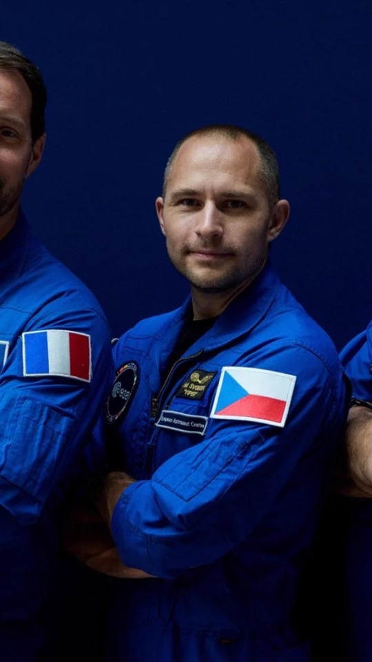 Équipage de la mission Vast-PAM-1. // Source : Via X @Thom_astro Équipage de la mission Vast-PAM-1. // Source : Via X @Thom_astro
