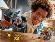 Le Lego Smart Play TIE Fighter de Dark Vador // Source : Lego Le Lego Smart Play TIE Fighter de Dark Vador // Source : Lego