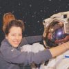 Sophie Adenot rentre bientôt sur Terre. // Source : Flickr/CC/Nasa Johnson ; montage Numerama avec Canva