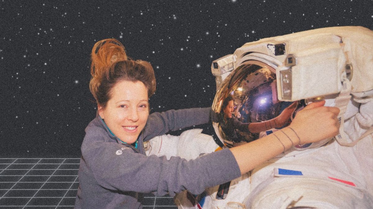 Sophie Adenot rentre bientôt sur Terre. // Source : Flickr/CC/Nasa Johnson ; montage Numerama avec Canva Sophie Adenot rentre bientôt sur Terre. // Source : Flickr/CC/Nasa Johnson ; montage Numerama avec Canva