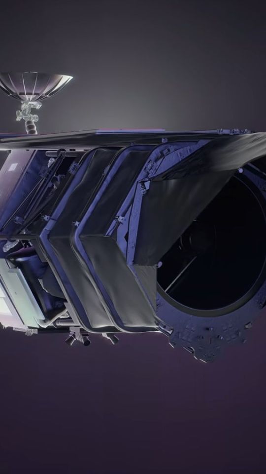 Télescope Roman, illustration. // Source : Capture YouTube Nasa Goddard