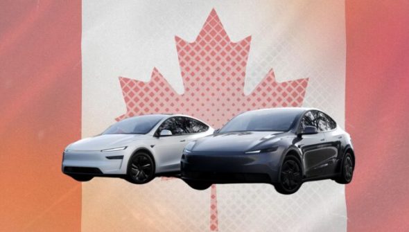 Tesla Canada // Source : Montage Numerama Tesla Canada // Source : Montage Numerama