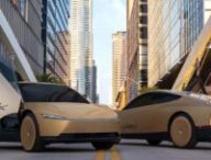Tesla lance officiellement le Cybercab à Austin. // Source : Tesla Tesla lance officiellement le Cybercab à Austin. // Source : Tesla