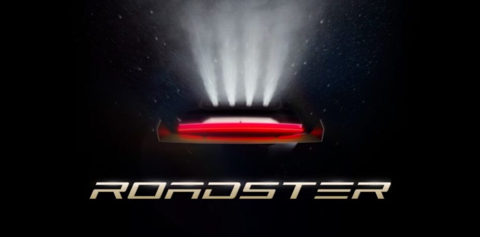 Tesla va présenter le Roadster le 1er octobre 2026. // Source : Tesla Tesla va présenter le Roadster le 1er octobre 2026. // Source : Tesla