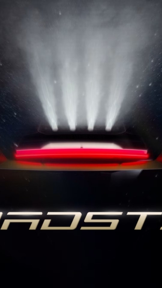 Tesla va présenter le Roadster le 1er octobre 2026. // Source : Tesla