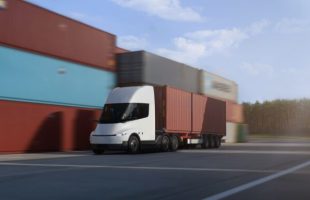 Le Tesla Semi européen. // Source : Tesla