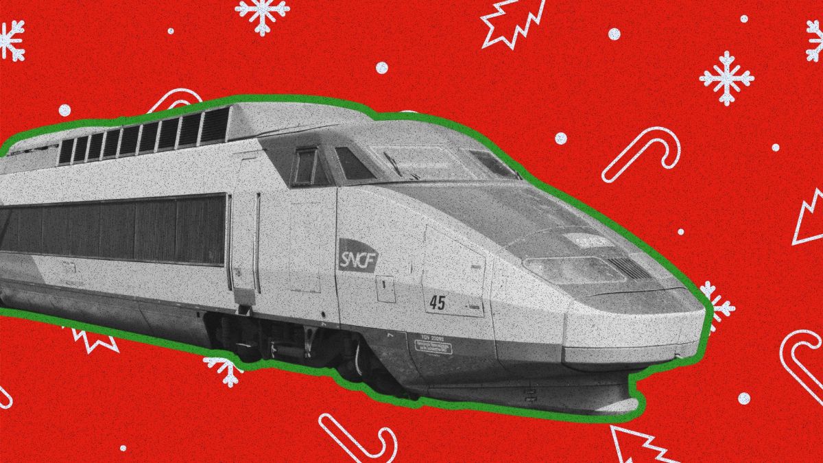 Les ventes de la SNCF pour Noël ouvrent bientôt. // Source : Flickr/CC/Hugh Llewelyn ; montage Numerama avec Canva