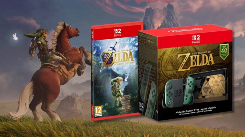 Où précommander Zelda Ocarina of Time au meilleur prix et la Switch 2 collector ?