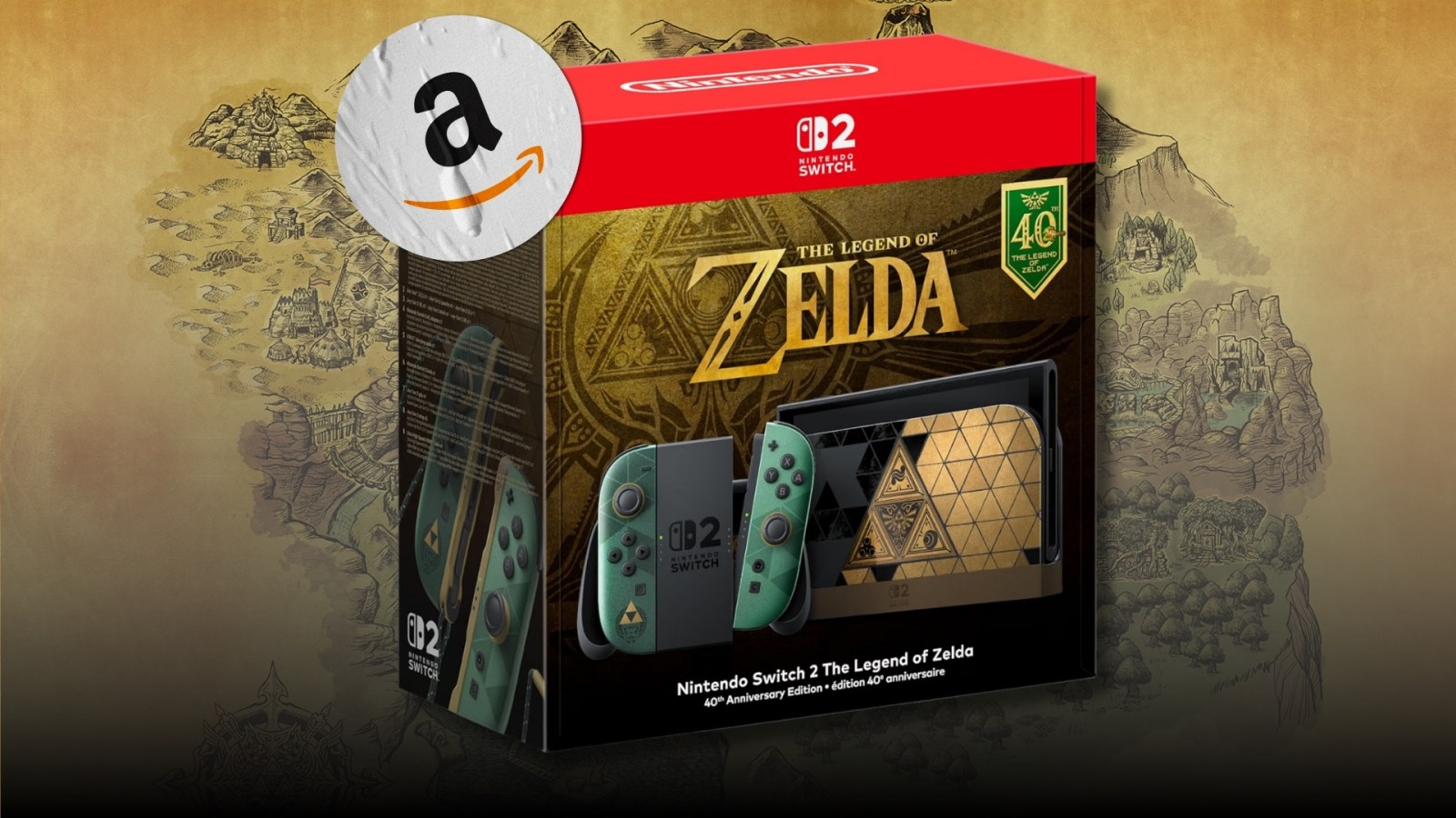 En rupture presque partout, la Switch 2 Zelda est disponible sur Amazon avec une offre de reprise