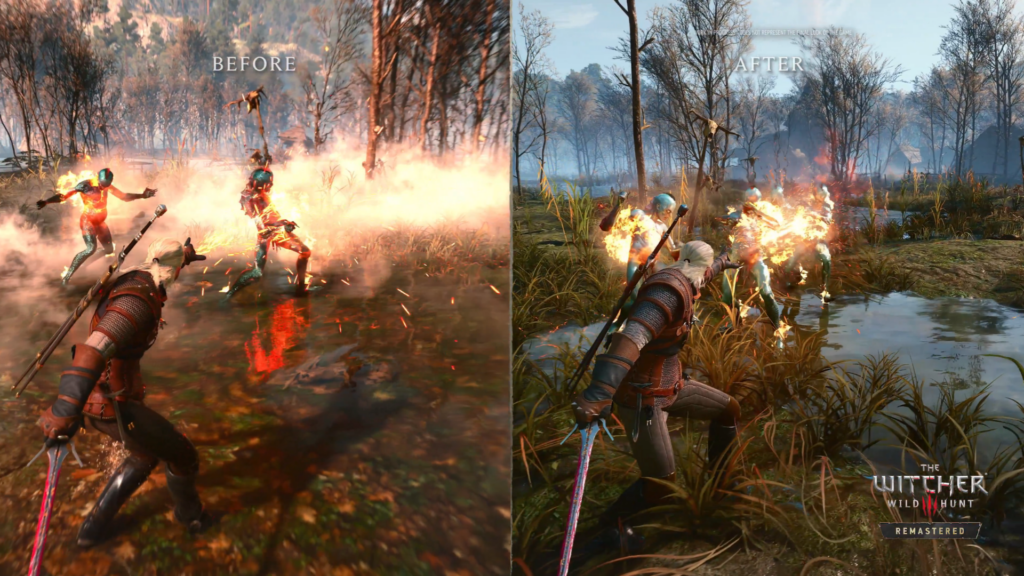 Witcher 3 Remastered // Source : CD Projekt Red Witcher 3 Remastered // Source : CD Projekt Red