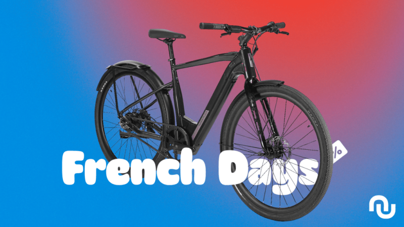 L’excellent vélo de ville électrique Crosslite d’Intersport perd 400 € pour la fin des French Days