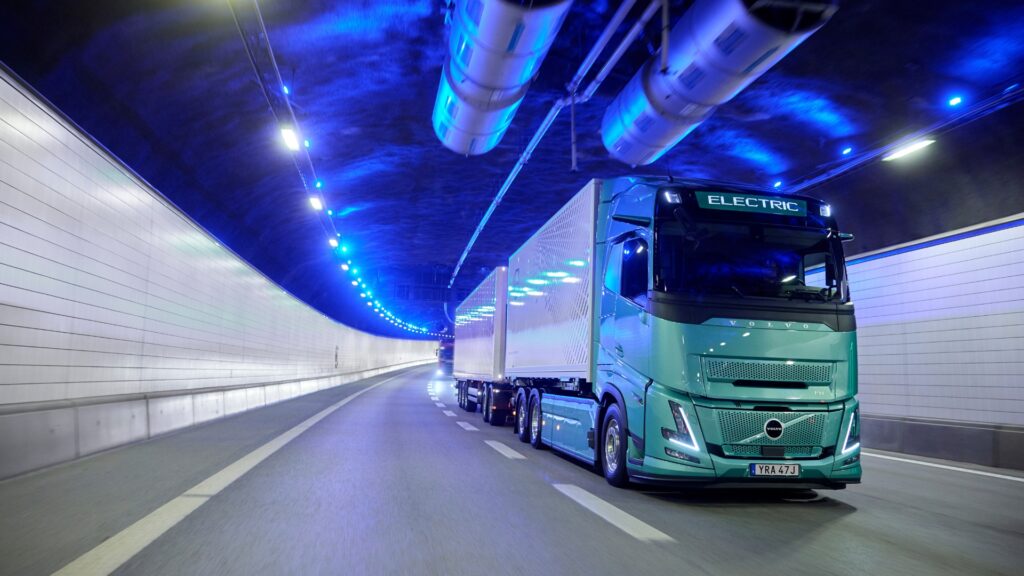 Le Volvo FH Electric. // Source : Volvo Trucks Le Volvo FH Electric. // Source : Volvo Trucks