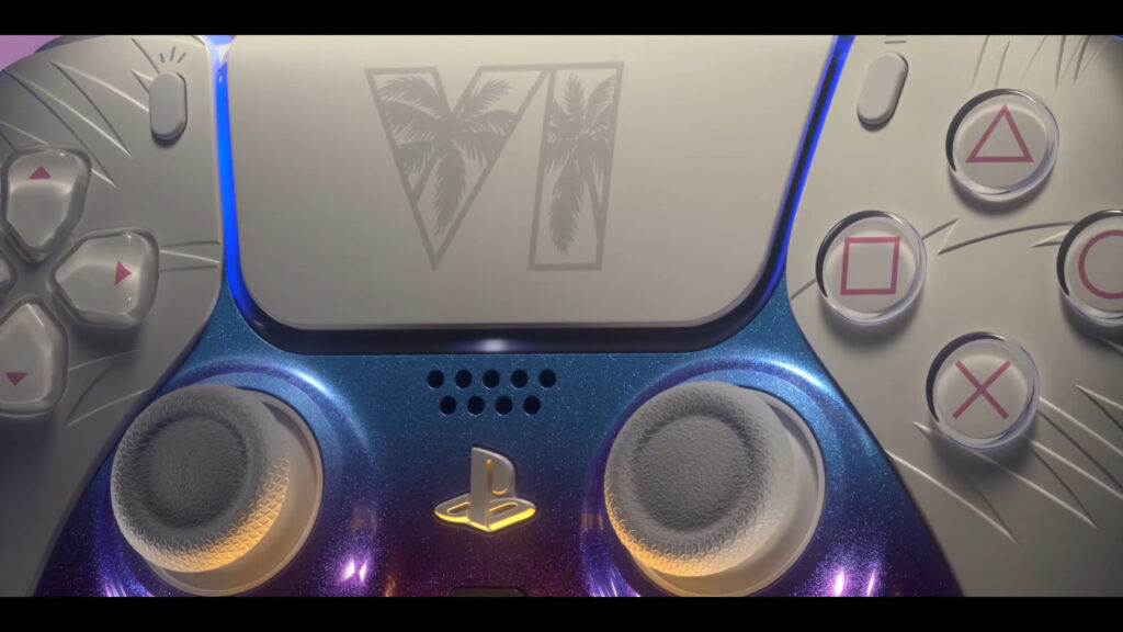 La manette GTA 6 pour la PS5. La manette GTA 6 pour la PS5.