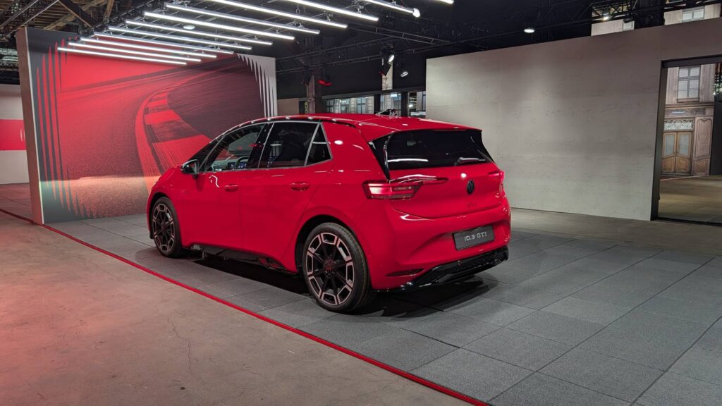 Volkswagen ID.3 GTI // Source : Raphaelle Baut pour Numerama Volkswagen ID.3 GTI // Source : Raphaelle Baut pour Numerama