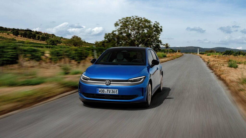 Volkswagen ID. Polo sur la route // Source : Volkswagen Volkswagen ID. Polo sur la route // Source : Volkswagen