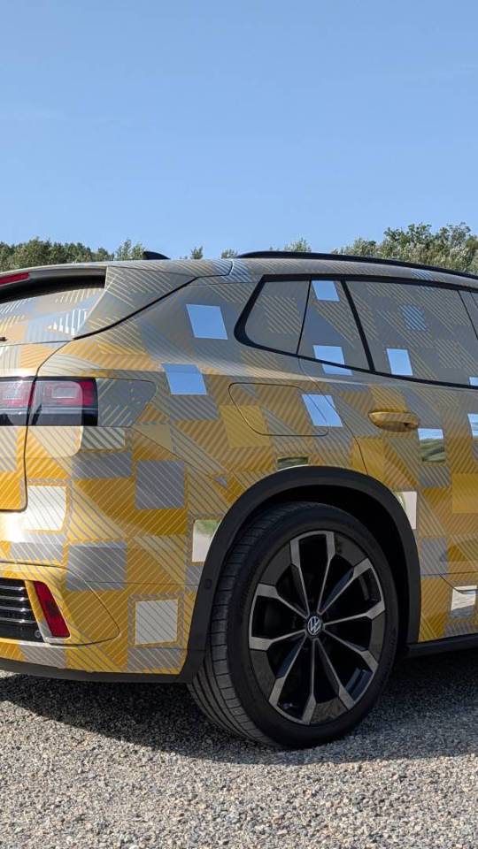 Volkswagen ID. Tiguan encore camouflé // Source : Maxime Fontanier pour Numerama Volkswagen ID. Tiguan encore camouflé // Source : Maxime Fontanier pour Numerama